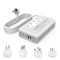 Mapambo 2000W 220V to 110V Converter for Hair Dryer, Voltage Converter US to Eur