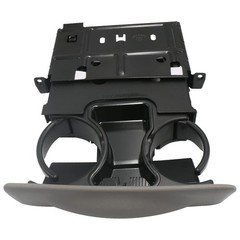 in Dash Cup Holder Insert w/Ashtray Gray Compatible with Ford 1999-2004,