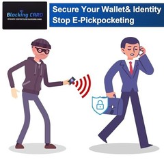 5 Pack RFID Blocking Card– Protects Entire Wallet, NFC Debit & Credit Cards New