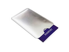 RFID Passport ID Sleeve Protector Blocking Safety Aluminum Shield Anti Theft USA
