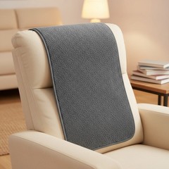 Lightweight Soft Sherpa Neck Support for Recliner & Travel – Machine Washable