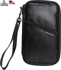 Fireproof Travel RFID Blocking Passport Holder Wallet – Ready Now Bags – Multi-F