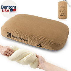 Camping Memory Foam Pillow – Ultralight Travel Pillow,Backpacking Pillow with Re