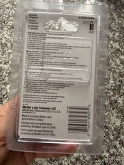 Supreme Masterlock Numeric Lock Black S/S 19