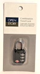 Open Story – Combo Travel Luggage Lock – TSA Accepted