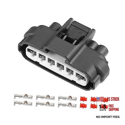 1 Set 6 Pin Throttle Position Sensor Connector Adapter Plug Clip Kit