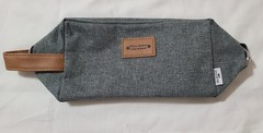 Georgia Tech Yellow Jacket Holiday International Toiletry Bag Heather Gray Renew