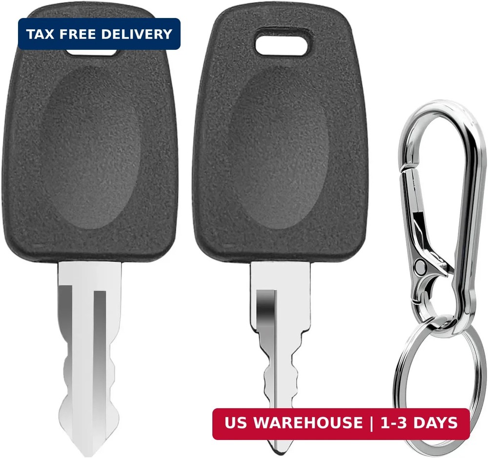 2 Pcs Luggage Keys 002 007 Replacement for Bag Suitcase Luggage Lock, Master Lug