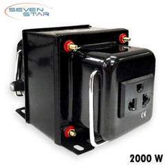 SevenStar THG-2000 Watt 220V to 110V Step-Down Voltage Converter Transformer