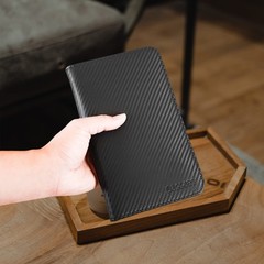 Full Grain Leather Passport Holder Case for Men RFID Blocking Travel 4 Passports