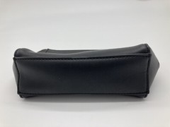 Mark and Graham CS mono Black $49 Fillmore Vegan Leather Pouch Foil Debossed