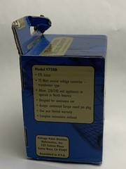 *NEW* VOLTAGE VALET 75 WATT REVERSE VOLTAGE CONVERTER USE WITH 220/240- V75RB