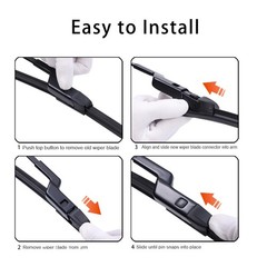 Windshield Wiper Blades for 2024 2025 2026 Chevy Trax Front & Rear Set, OEM …