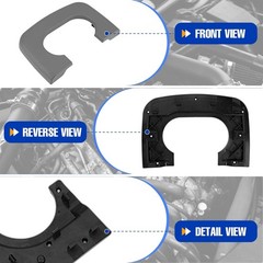 Center Console Cup Holder Replacement Pad Gray Compatible with GRAY, gray