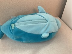 Dolphin Stuffed Animal Turns Into A Neck Pillow Perfect for Plane Rides/Travel