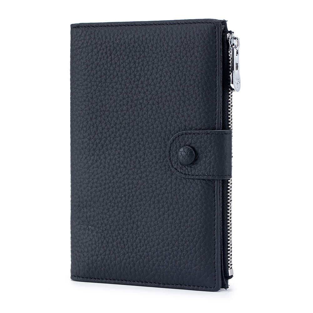 Unisex RFID Blocking Leather Passport Holder Wallet Cover Case Travel ID Holder