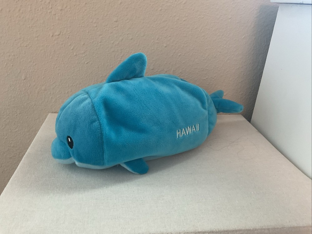 Dolphin Stuffed Animal Turns Into A Neck Pillow Perfect for Plane Rides/Travel