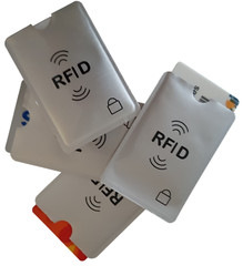 5 x RFID Blocking ID Credit Card Protector Sleeve Holder Cover – AU STOCK