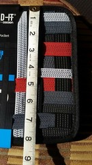 NWT Cocoon 12″ GRID-IT! Accessory Organizer w/Storage Pocket Black/Gray/Red