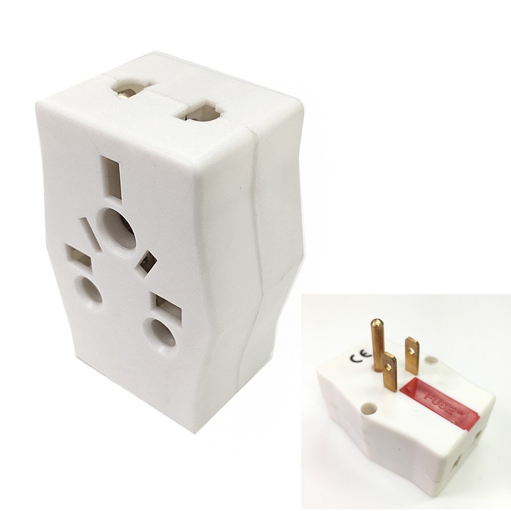 All-In-1 Universal Plug Adapter Outlet for USA America, Europe UK AU Asia