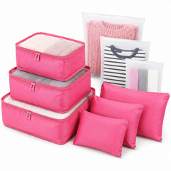 Prime Essentials 9PC Travel Packing Cubes Water-Resistant Luggage Organizer Set