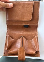 Leatherology passport holder wallet leather