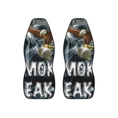 Smoke Break III Polyester Car Seat Covers