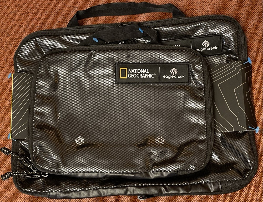 Eagle Creek National Geographic Compression Packing Cube Set S/M Black