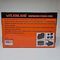 Compression Packing Cubes (4 Pieces) Travel Set Welkinland Packing Organize New