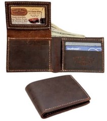 DELUXE BI-FOLD WALLET – 6 Card Slots & Flip-Up ID Window