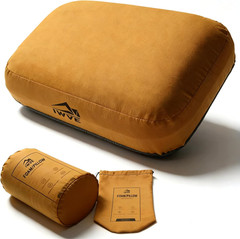 Thick Camping Memory Foam Pillow, Compressible & Ultralight Travel Pillow for Ba