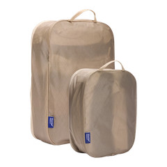 Thule Small & Medium Packing Cube Set Travel Organiser in Gentle Beige