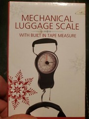 Mechanical Luggage Scale Built In Tape Measure Made Expsly For Bed Bath & Beyond