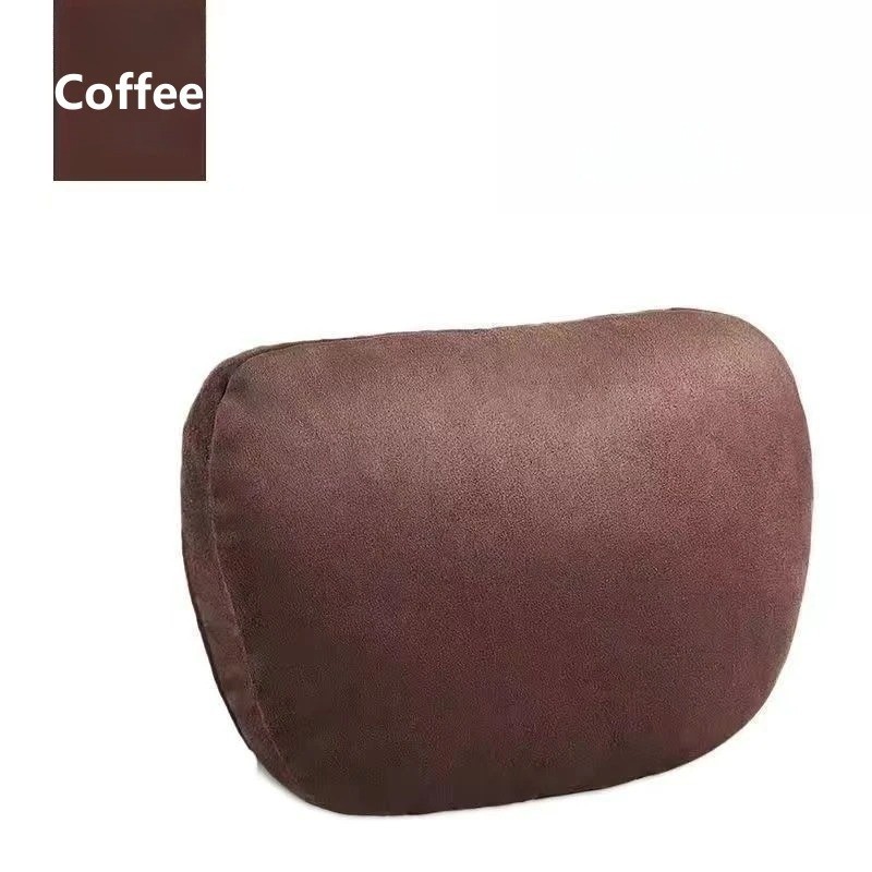 1 pc Luxury S-Class Car Headrest Pillow – Soft Suede Neck Support Cushion