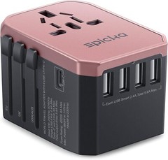 Universal Travel Power Adapter – EPICKA All in One Worldwide Wall Charger AC