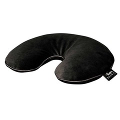 Bucky Utopia U Shaped Neck Pillow Wool Cotton Black 12×13 Standard Natural