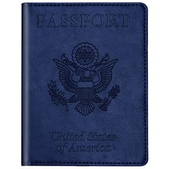 Funda combinada para pasaporte y tarjeta de vacunación
