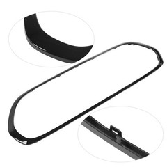 5pcs Gloss Black Headlight Cover Trims For Mini F55 F56 F57 MFRP