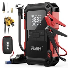Car Jump Starter with Air Compressor 4000A Peak Battery Jump Starter