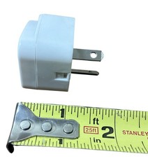 US to Australia Plug Adapter Travel Converter White