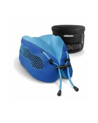 Cabeau Evolution Cool® Travel Neck Pillow Blue Removable Cover Memory Foam