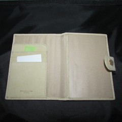 NEW Genuine Leather Passport Holder RFID w/Credit Card Slots