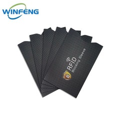 5x RFID Blocking Sleeves Credit Card Protector Holders Theft Protection Secure
