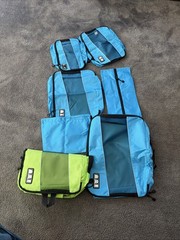 6 Piece Travel Packing Cube 2 Sets