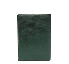 220$ PINEIDER FIRENZE 1774 «Metro Smooth» Passport Holder Calf Laminated Green