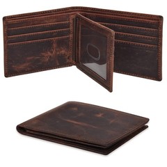 Oak Leathers Leather Wallet for Men – RFID Bifold Wallets with 9 Credit Cards…