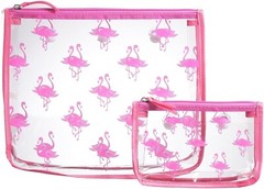 Bogg-Compatible Decorative Zipper Inserts – Flamingo Design for Easy Access