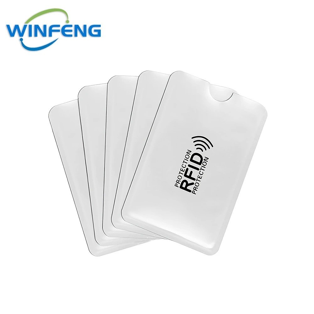 5x RFID Blocking Sleeves Credit Card Protector Holders Theft Protection Secure