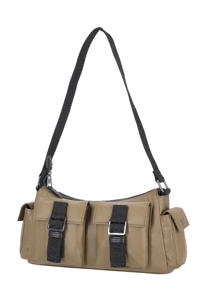 Harley-Davidson Unisex Multi-Purpose Nylon Top Zip Utility Bag, Green