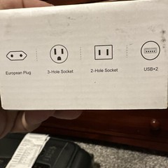 Vintar European Travel Plug Adapter This Only Has One Plug Not Two C140